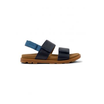 Sandale de piele cu velcro