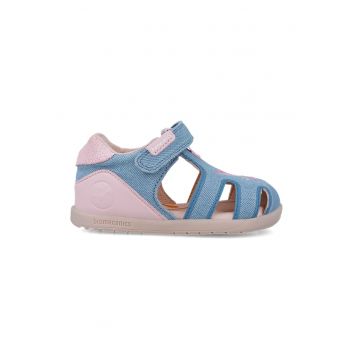 Sandale din material textil cu inchidere velcro