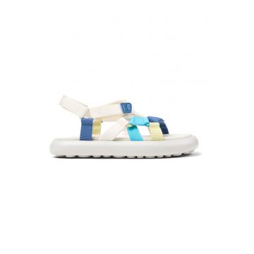 Sandale din material textil cu velcro