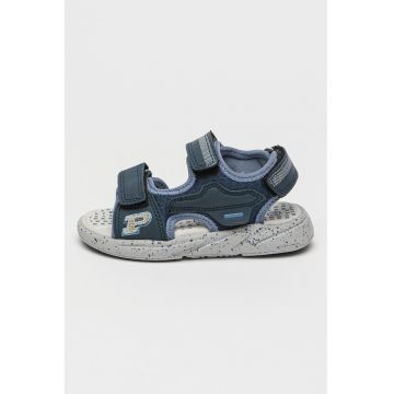 Sandale din material textil cu velcro