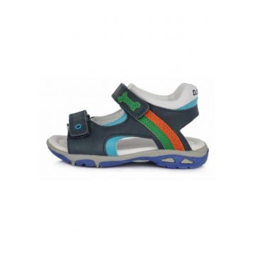 Sandale din Piele Baieti -  Bone - Talpa Flexibila - AC290-833