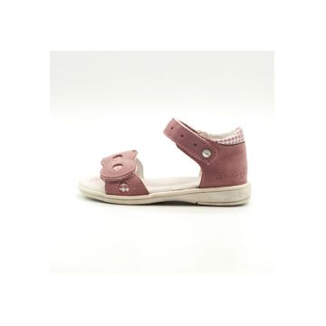 Sandale din Piele Fete -  Inchise la Spate - Roz - K03-9 - 36 - Roz