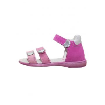 Sandale din Piele Roz -  pentru Fetite - Usoare - K03-3003 - Roz