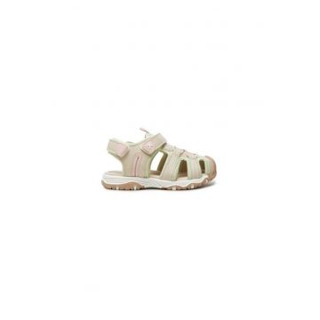 Sandale fete  303758912 - Piele ecologica - Bej