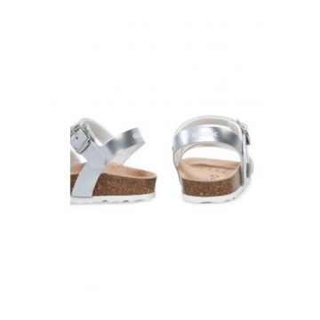 Sandale fete  304461682 - Piele ecologica - 27 EU - Argintiu