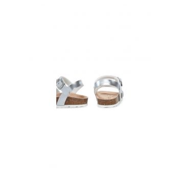 Sandale fete  304461682 - Piele ecologica - 27 EU - Argintiu