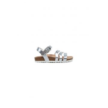 Sandale fete  304461682 - Piele ecologica - Argintiu