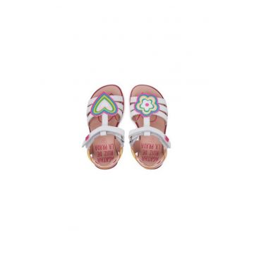 Sandale fete  305202154 - Piele naturala - Alb