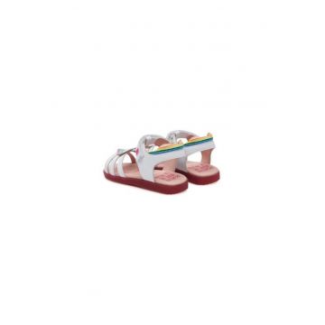 Sandale fete  305202161 - Piele naturala - Alb