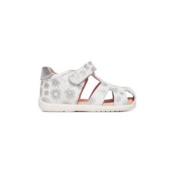 Sandale fete  305218476 - Piele naturala - Alb - Alb