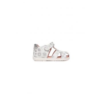 Sandale fete  305218476 - Piele naturala - Alb