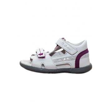 Sandale Fete -  Stripes - Felxibile - AC048-800C - Alb -