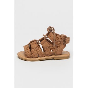 Sandale gladiator cu velcro