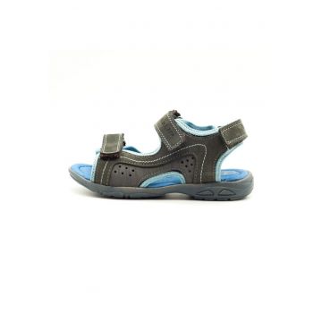 Sandale  pentru Baieti - din Piele Naturala - Gri - AC290-53B - 34 - Gri