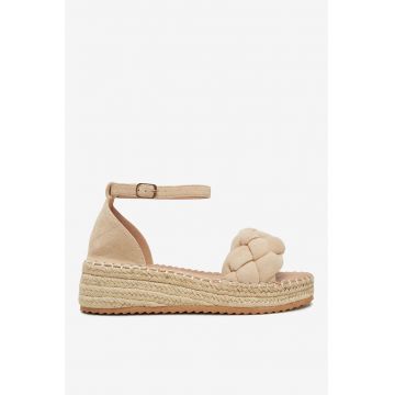 Sandale Textil Bej Sandale Textil Bej