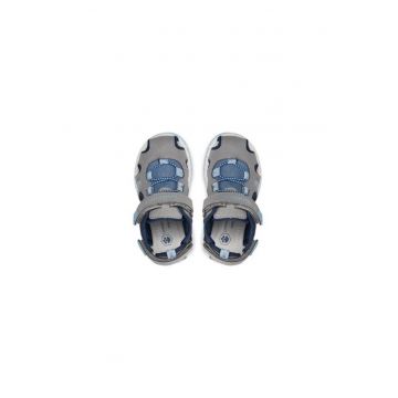 Sandale baieti  303766498 - Piele ecologica - Gri