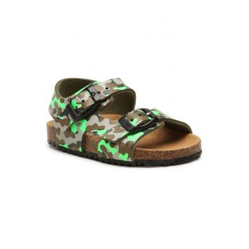 Sandale copii -  302666003 - Piele ecologica - Verde - Verde