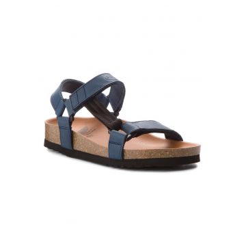 Sandale dama -  200022666 - Piele naturala - Piele nabuc - Albastru marin