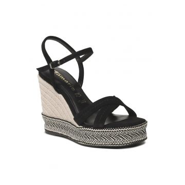 Sandale dama -  302245932 - Piele naturala - Negru -