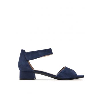 Sandale dama  303664473 - Piele intoarsa - Bleumarin