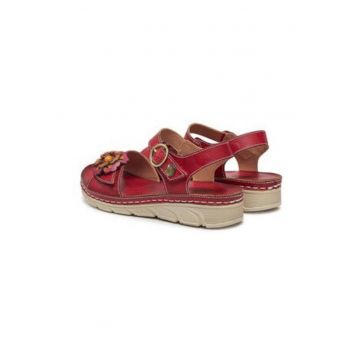 Sandale dama  305012753 - Piele naturala - Rosu - Rosu