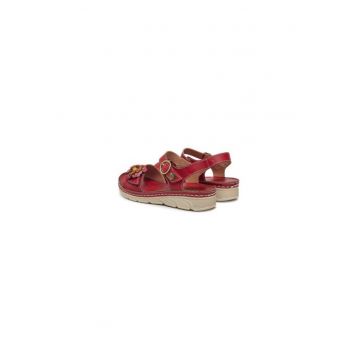Sandale dama  305012753 - Piele naturala - Rosu
