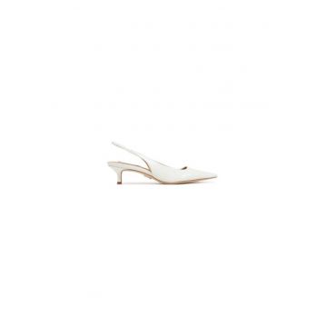 Sandale dama  305076274 - Piele ecologica - Alb