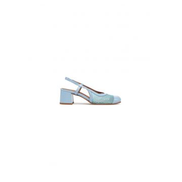 Sandale dama  305140685 - Piele naturala - Albastru