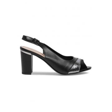 Sandale dama -  590558849520838 - Piele naturala - Negru