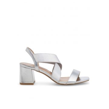 Sandale dama -  590558857375338 - Textil - Argintiu