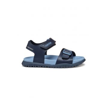 Sandale de piele ecologica cu velcro Fusbetto