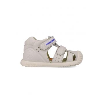Sandale din piele cu velcro
