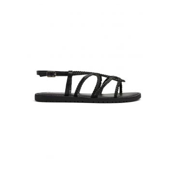 Sandale din piele Orland - Negru