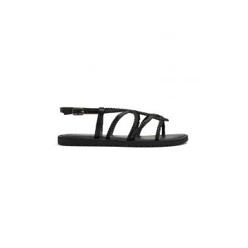Sandale din piele Orland - Negru
