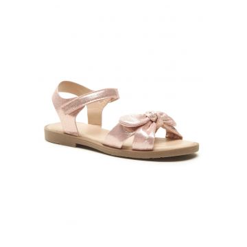 Sandale fata -  Textil - Roz