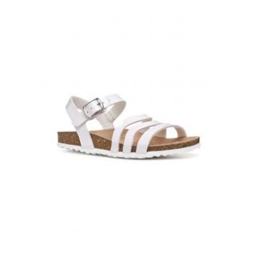 Sandale fete  304461590 - Piele ecologica - Alb - Alb