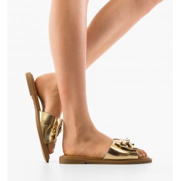 Papuci dama Farela Aurii