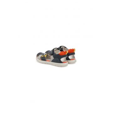Sandale baieti  305251794 - Piele naturala - Gri