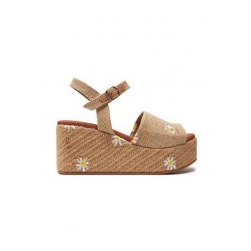 Sandale dama  303681920 - Textil - Bej - Bej