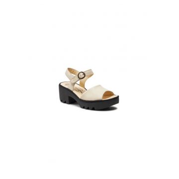Sandale dama  303683511 - Piele naturala - Alb
