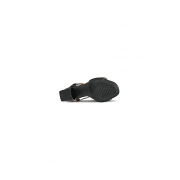 Sandale dama  304618086 - Piele naturala - Negru