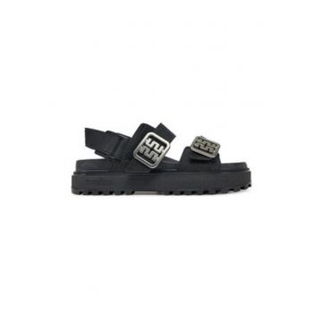Sandale dama  304872785 - Sintetic - 37 EU - Negru