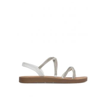 Sandale dama -  590558857417038 - Sintetic - Alb