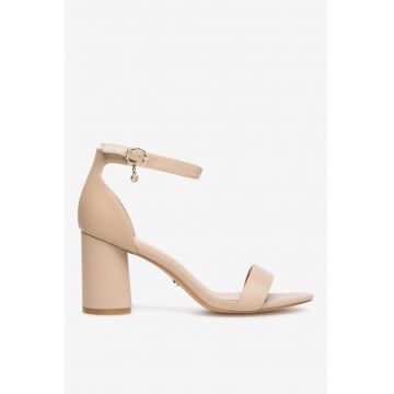 Sandale dama  5905588633792 - Piele naturala - 41 EU - Bej