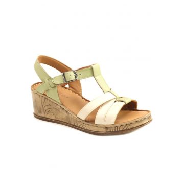 Sandale dama D72 613 - Verde