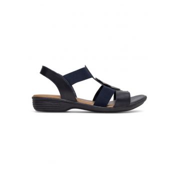 Sandale dama -  Piele naturala - Bleumarin - Bleumarin