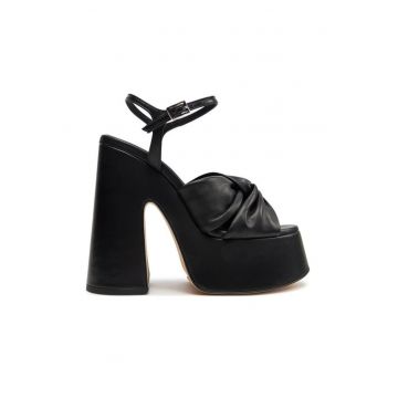 Sandale dama Vic Matie - 303969295 - Piele naturala - Negru - Negru