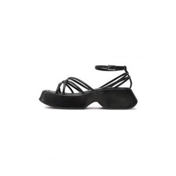Sandale dama Vic Matie - 303969356 - Piele naturala - Negru - Negru