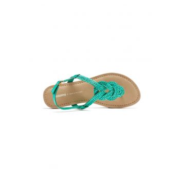 Sandale de piele cu bareta separatoare Zupanja