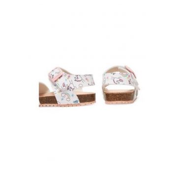Sandale fete  305249371 - Piele ecologica - 24 EU - Alb